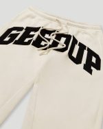 Geedup Buttercream-Black Trackpants