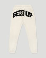 Geedup Buttercream-Black Trackpants