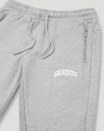 Geedup Logo Trackpants Marle Grey