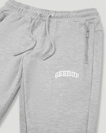 Geedup Logo Trackpants Marle Grey