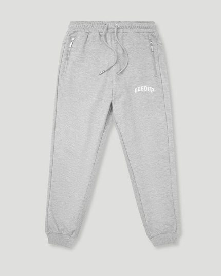 Geedup Logo Trackpants Marle Grey