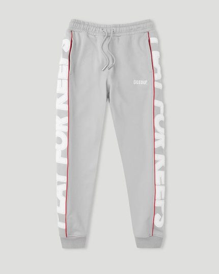 Geedup Play Grey/Red Trackpants