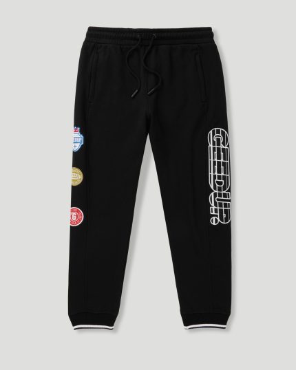 Geedup Sportsman Black Trackpants