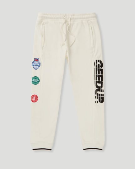 Geedup Sportsman Cream Trackpants