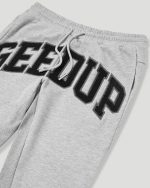 Geedup Trackpants Marle/Black Grey