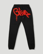 Geedup Trackpants Orange Black/Burnt