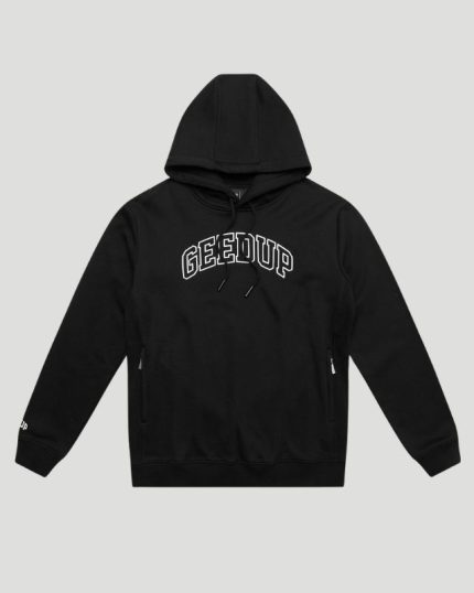 Geedup Proud Team Logo Black Hoodie