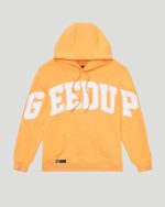 Geedup Team Logo Peach Hoodie