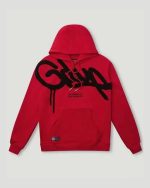 Geedup Hand style Red & Black Hoodie