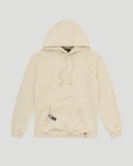 Geedup O/S Emblem Emboss Hoody Sand Hoodie