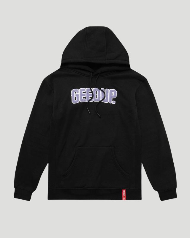 Geedup Play For Keeps Black / Purple Hoodie Geedup Play For Keeps Black / Purple Hoodie